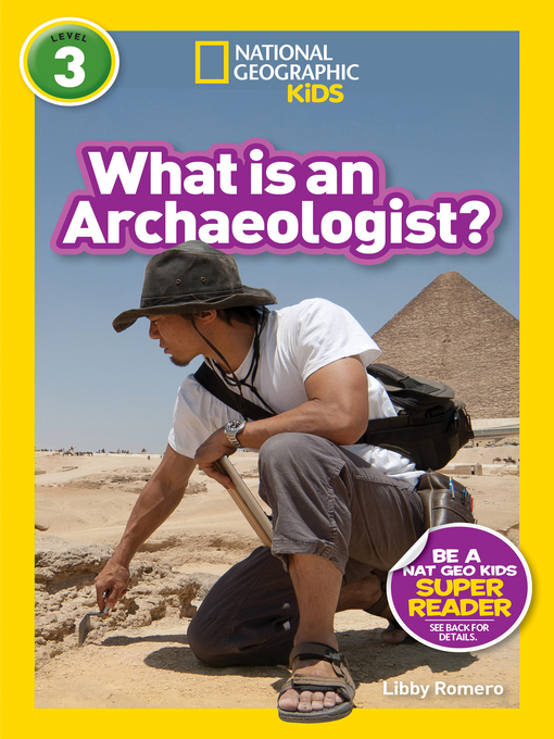 Couverture de What Is an Archaeologist?